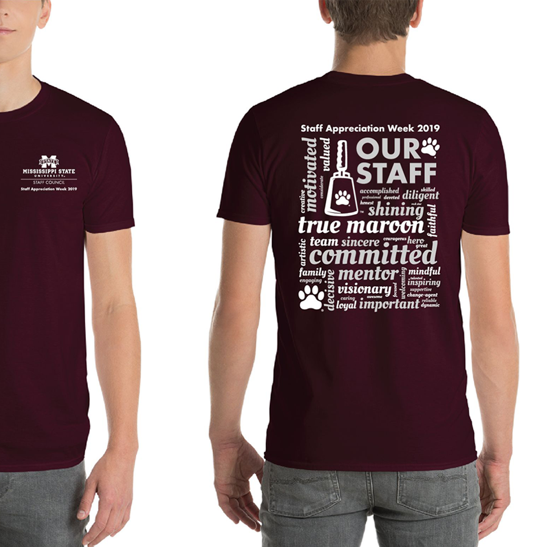 Staff Appreciation T-shirt design by Hayley Gilmore